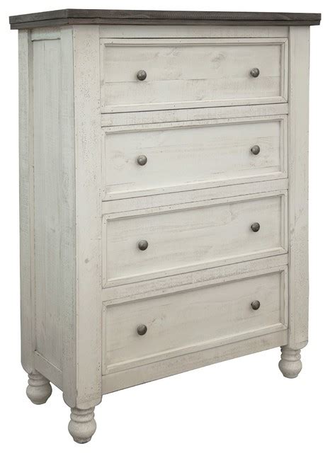 Stonegate Rustic Farmhouse Solid Wood Dresser - Farmhouse - Dressers ...