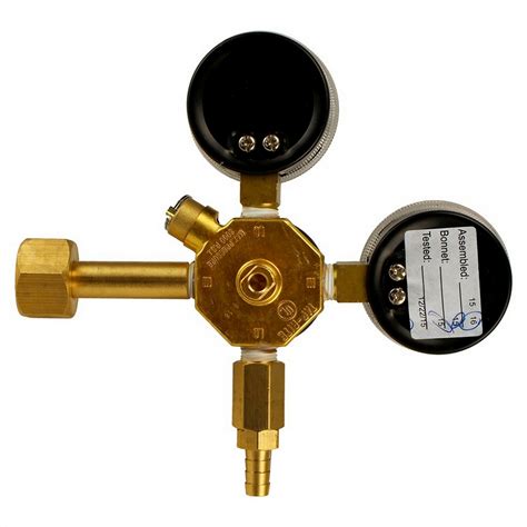 Taprite Primary T-Bar Low-Pressure Co2 Regulator with Zinc Bonnet - 30 ...