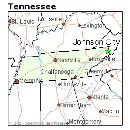 Where Is Johnson City Tn On A Map - Corny Doralia