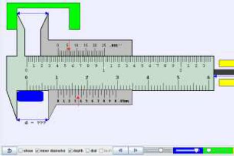 Simulation for a vernier cliper | Download Scientific Diagram