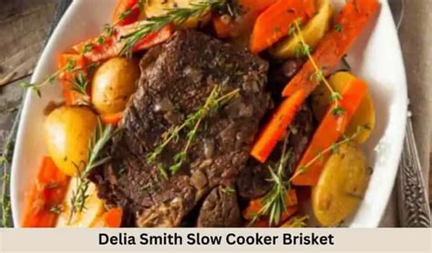 Delia Smith Slow Cooker Brisket Recipe 🥩 - British Recipes Book