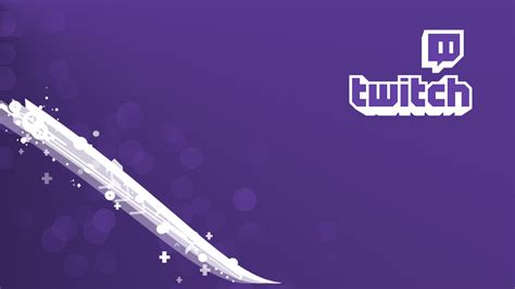 Logo de Twitch con fondo morado