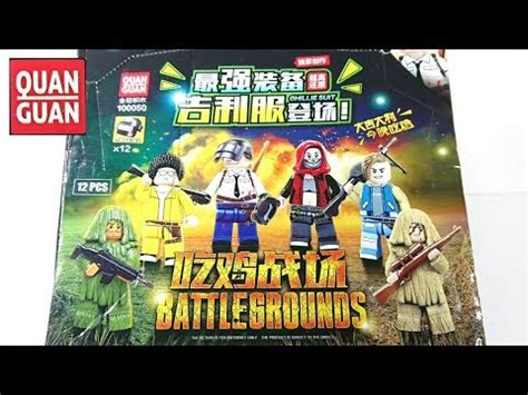 Lego PUBG All Player Characters Custom Minifigures Bootleg by Quan Guan Toys - YouTube