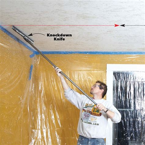 How to Apply Knock Down Wall Texture — The Family Handyman