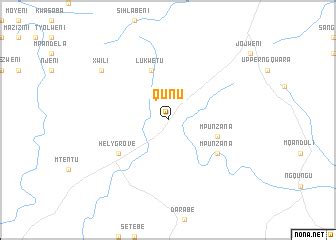 Qunu (South Africa) map - nona.net
