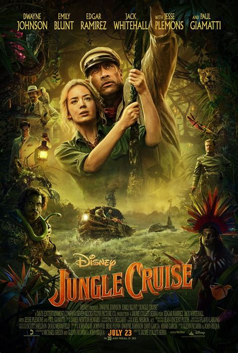 Jungle Cruise Movie Poster