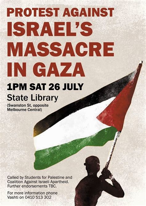 Live From Occupied Palestine: Next MELBOURNE Protest against Israel's ...