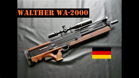 Walther WA-2000 - Sniper Rifle Alemão Extremamnte Raro | Mundo das ...