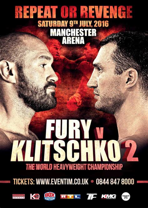 Fury vs. Klitschko 2 : Mésentente sur les termes du rematch résolue ...