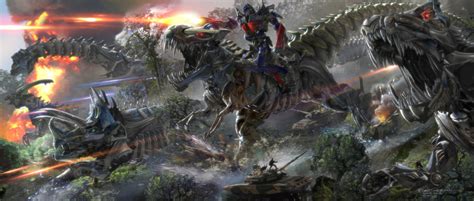 Transformers 4 Dinobots Concept Art