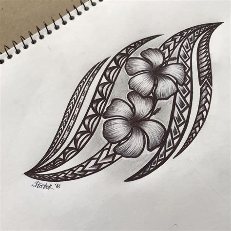 Samoan Flower Tattoo Designs - Printable Computer Tools