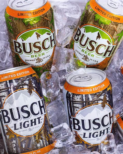 Busch Beer Reveals Camo Cans for 2022 Hunting Season - On Tap Sports Net