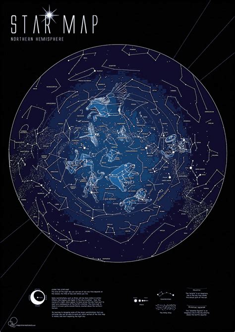 Printable Constellation Map - Free Printable Maps