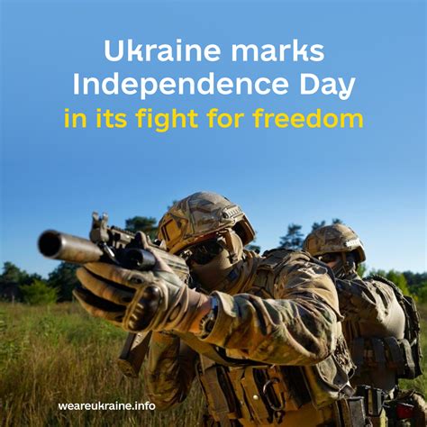 Ukraine marks Independence Day in its fight for freedom - We Are Ukraine