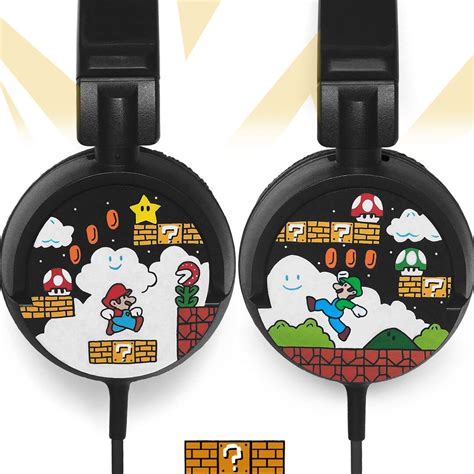 Mario and Luigi Custom Bluetooth Headphones Birthday Gift Idea Headset ...