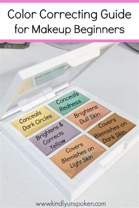 Color Correcting Guide for Makeup Beginners - Kindly Unspoken