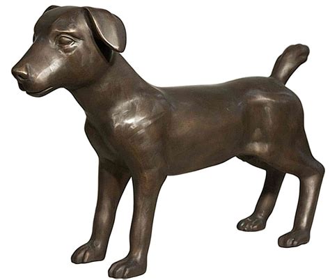 Bronze Dog Statues