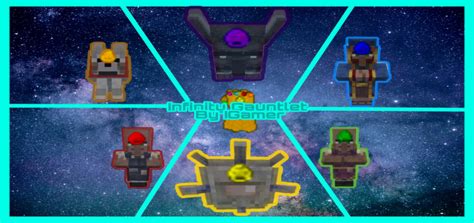 Infinity Gauntlet Add-on V2.0 | Minecraft PE Mods & Addons