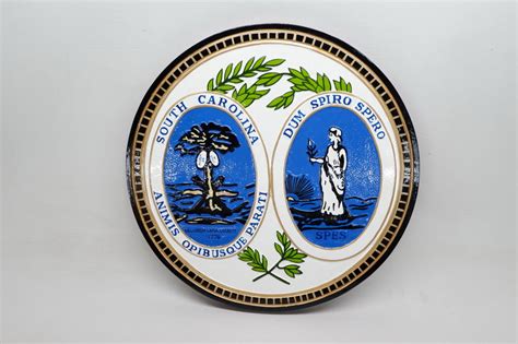 South Carolina State Seal Plaque – Scalecraft