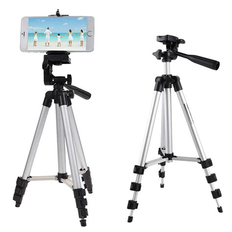 Professional Aluminum Telescopic Camera Tripod Stand Holder For Digital ...