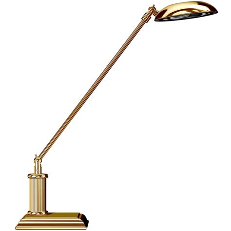 Gold Desk Lamp with LED light - El Casco