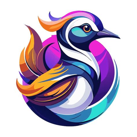 Premium Vector | Animal Logo Murrelet Vector