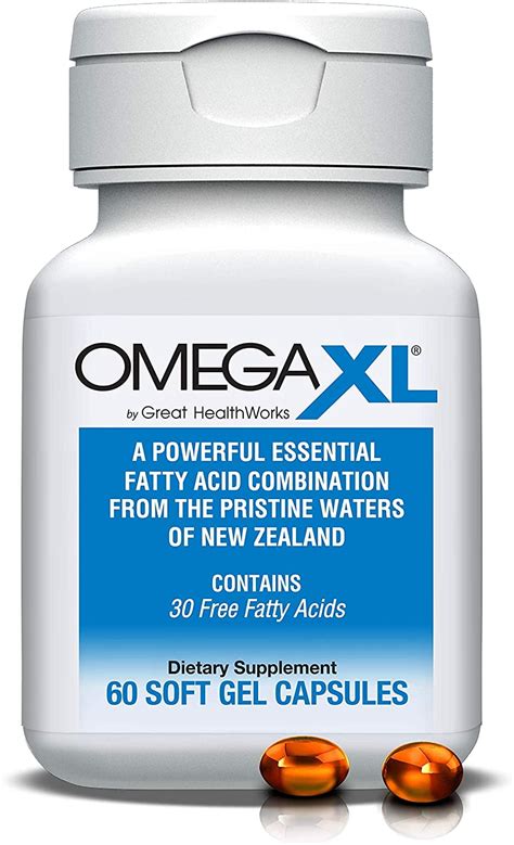 OmegaXL Support for Joint & Muscle Health, Mobility & Joint Pain Relief - 30+ Fatty Acids Green ...