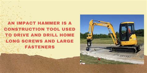 What Makes Impact Hammers Indispensable for Large Construction Projects?