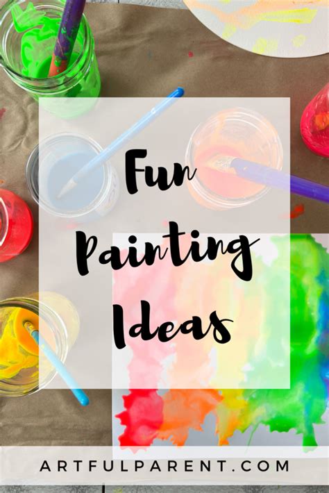 7 Fun Painting Ideas for Kids to Try