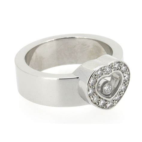 Chopard Rings Silvery White gold ref.12960 - Joli Closet