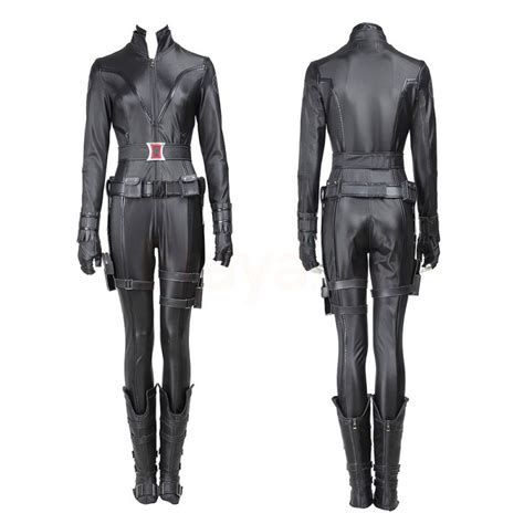 Natasha Romanoff Costumes The Avengers Black Widow Cosplay Suit