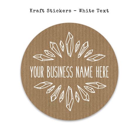 Custom Product Label Stickers, Personalized Business Labels, Logo Sticker Sheet, Round Packaging ...