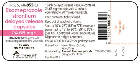 Esomeprazole Strontium Information, Side Effects, Warnings and Recalls