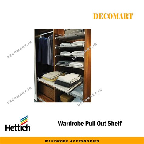 Hettich Pull Out Shelf - Wardrobe