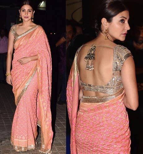 Gorgeous Anushka Sharma In Saree with Images: Latest and Best 15