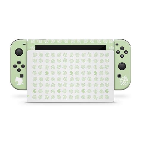 Nintendo Switch Skin, Green Leaf Switch Skin, Leaves Skin Full Wrap 3m ...