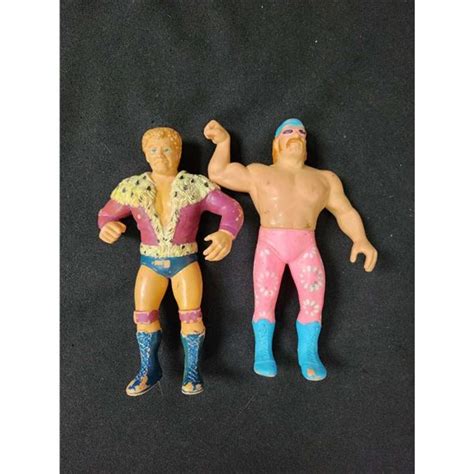 VINTAGE LJN WRESTLING FIGURES LOT