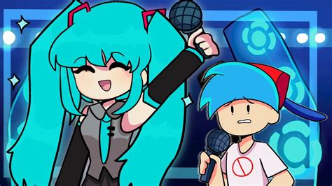 Miku Boyfriend Fnf Friday Night Funkin Characters In Minecraft | The ...