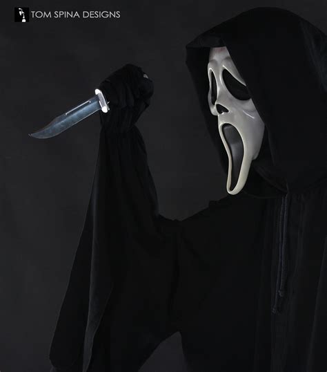 Scream 4 Ghostface Killer Costume Display - Tom Spina Designs » Tom ...