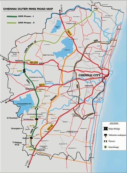 Road Map Of Chennai – Map Of The World