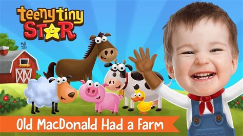 Old MacDonald Had a Farm | Nursery Rhymes & Kids Songs | 教育 | TeenyTinyStar - YouTube