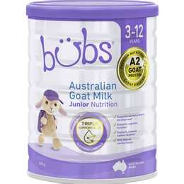 Bubs Organic Goat Milk Formula 3-12 Year 800g - Black Box Product Reviews