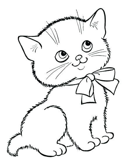 Kucing Coloring Pages