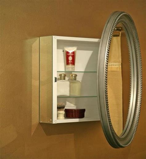 Round Mirrored Medicine Cabinet - www.inf-inet.com