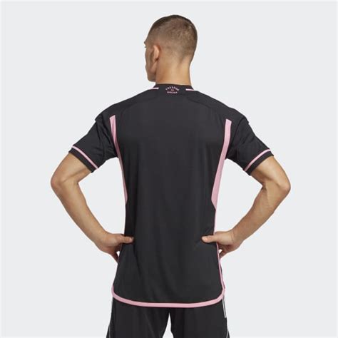 adidas Inter Miami CF 23/24 Away Authentic Jersey - Black | Men's ...