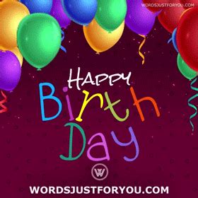 Birthday Balloons Gif Images Here is a huge collection of the best birthday celebration wishes ...