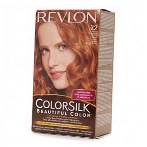 Revlon Colorsilk Hair Color Dye - Strawberry Blonde 72 - Hair Color ...