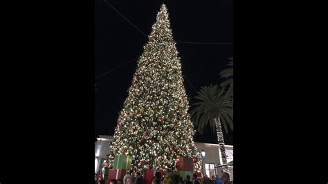 Fashion Island Christmas Tree Lighting Ceremony. 11/2016 - YouTube