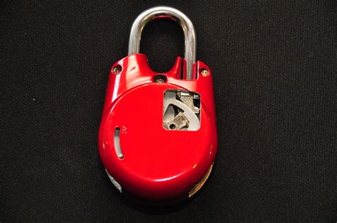 Master lock Speed dial padlock cutaway | Austin Appel | Flickr