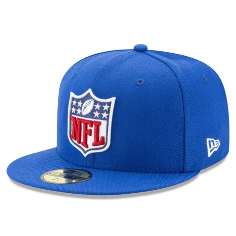 New Era NFL Shield Royal Logo 59FIFTY Fitted Hat